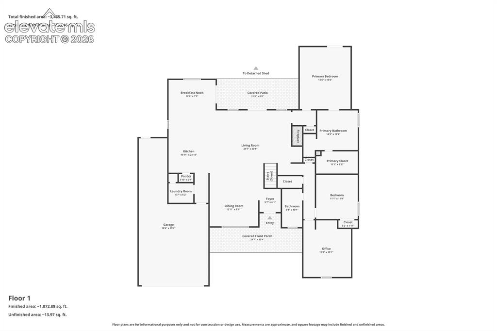 Image 49 of 50: Main level floorplan