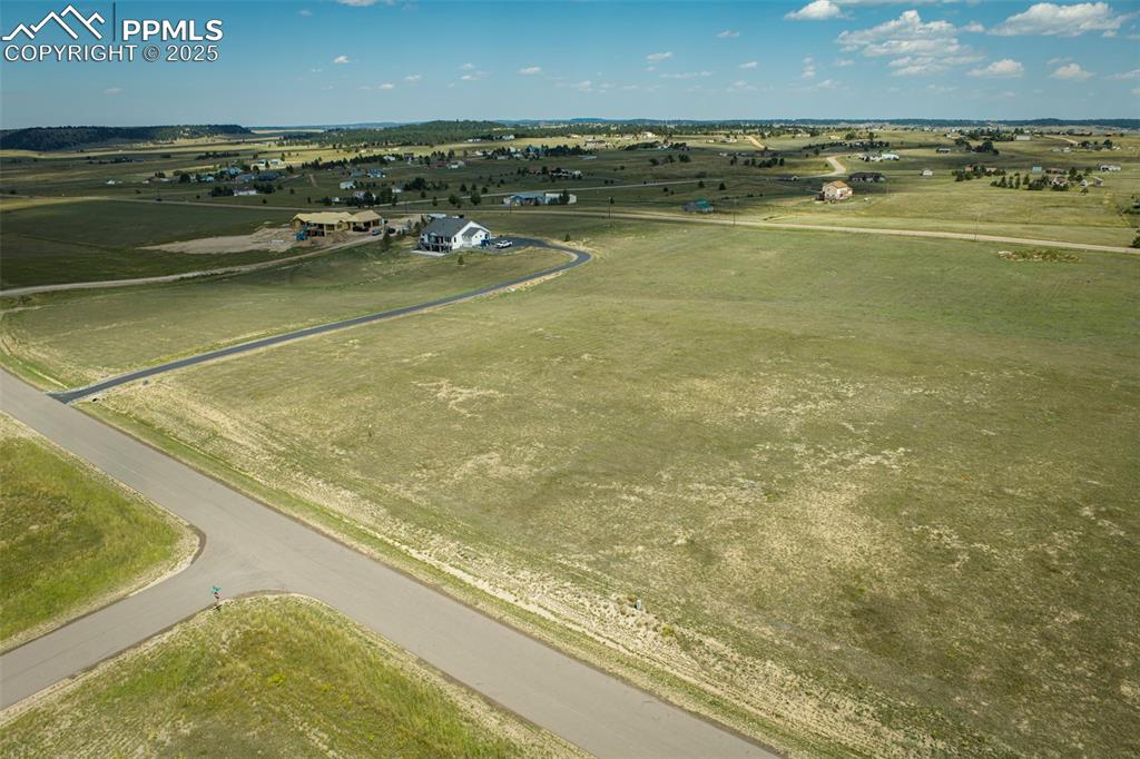 Image 4 of 14: Aerial view of sparsely populated area