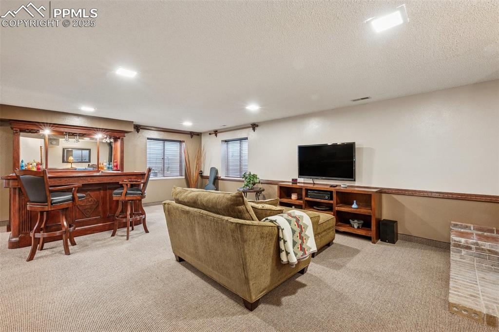 Image 31 of 50: Basement Family Room