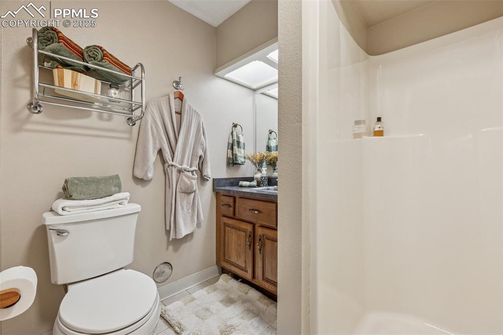 Image 38 of 50: Basement level 3/4 Bath