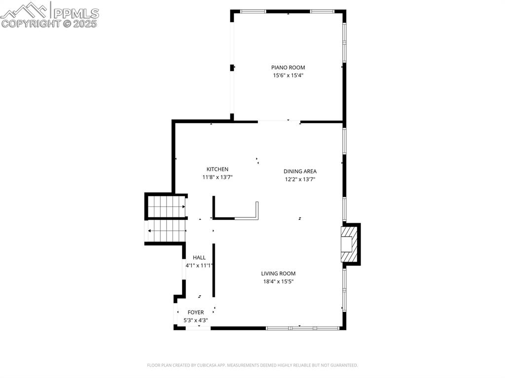 Image 47 of 50: Main Level Floor Plan
