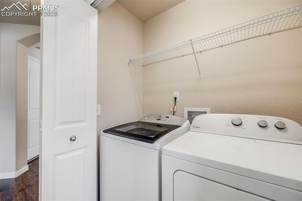 Image 22 of 44: Laundry Room with Washer and Dryer included