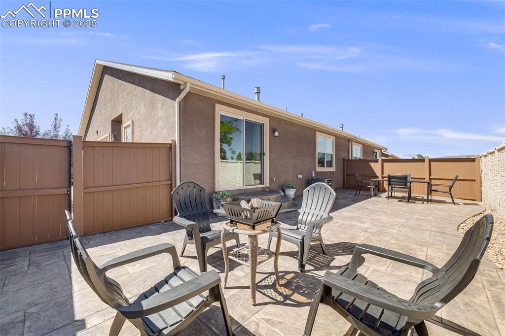 Image 30 of 44: Stamped Concrete Patio 