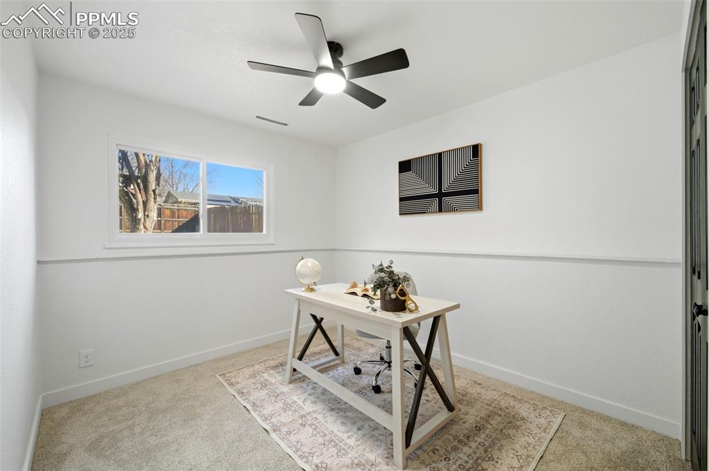 Image 27 of 41: 3rd bedroom or an office