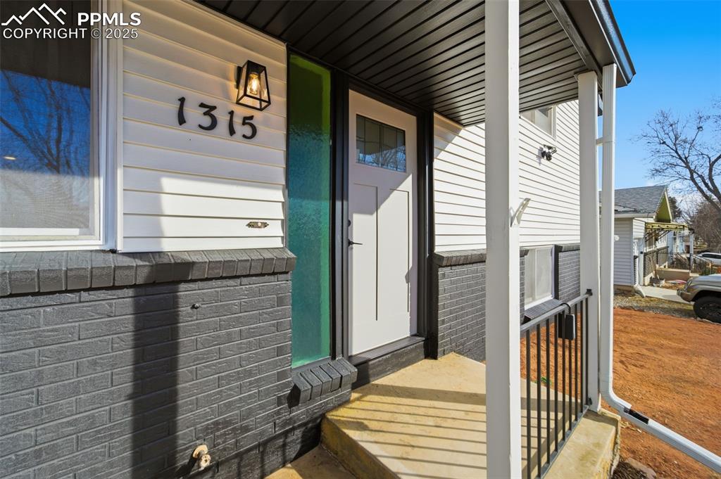 Image 4 of 41: Brand new front door