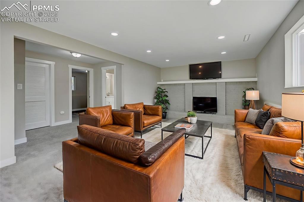 Image 29 of 50: Virtually Staged Lower Level