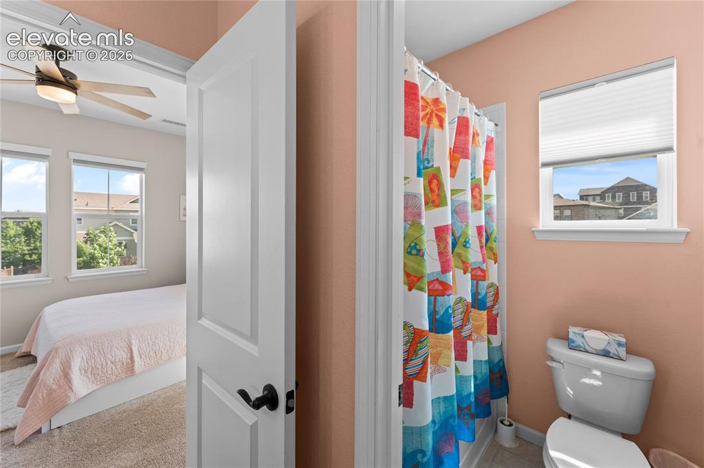 Image 28 of 41: Attached bath to bedroom #3