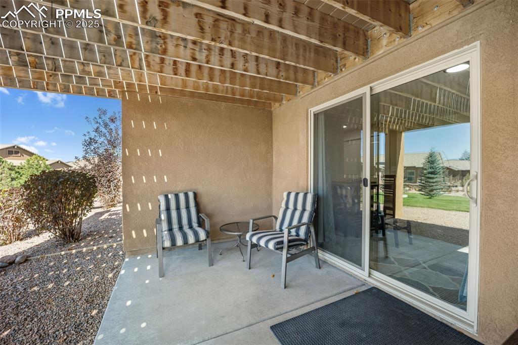 Image 40 of 50: View of patio