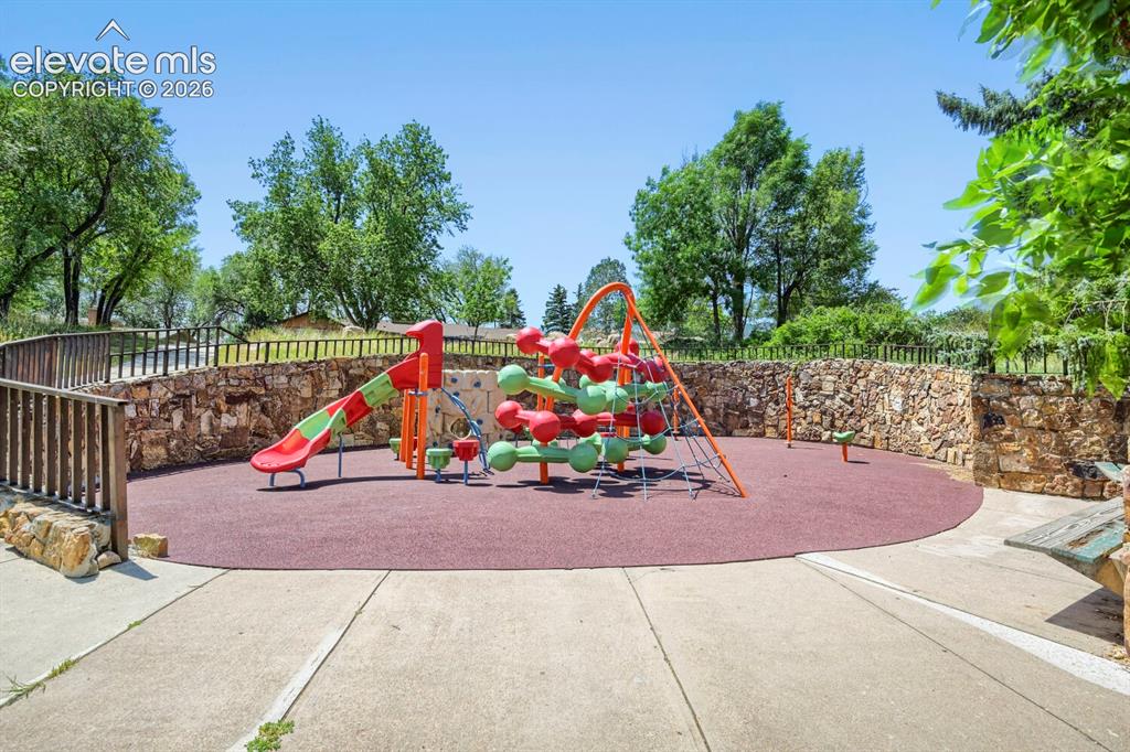 Image 40 of 41: Jenkins Park across the street with field and new play equipement!