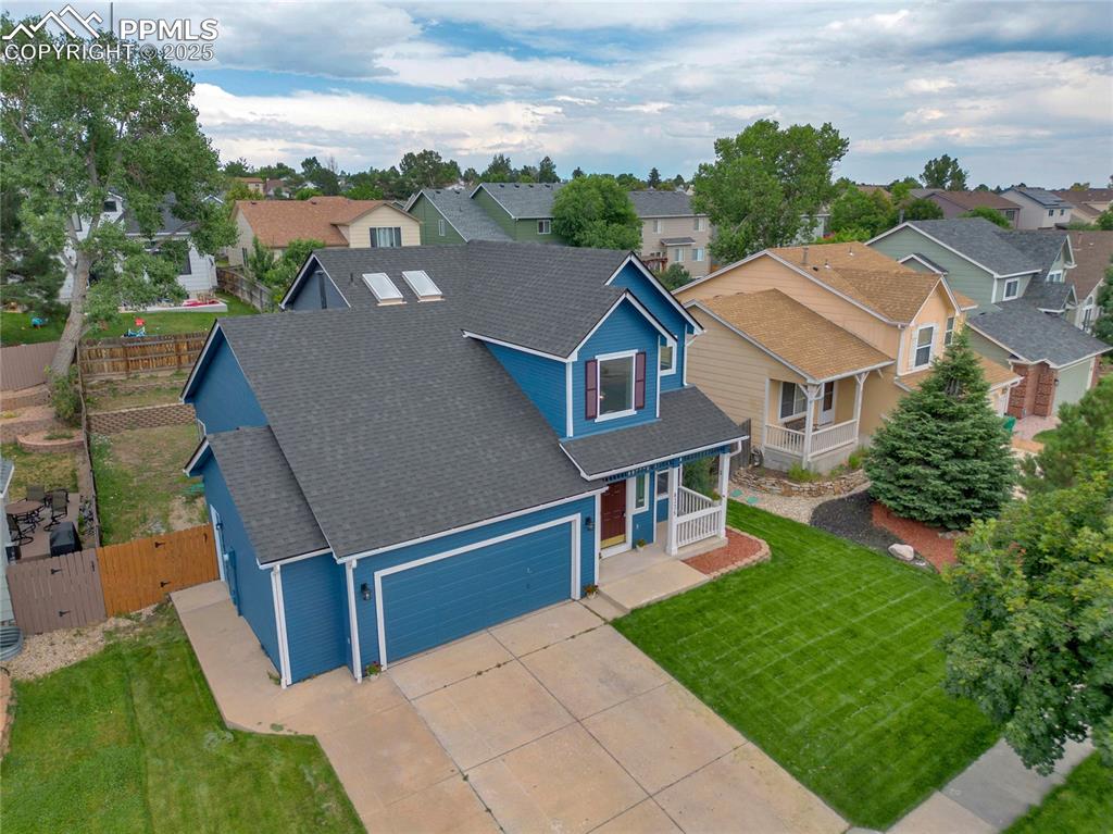 Image 44 of 44: Aerial view of residential area