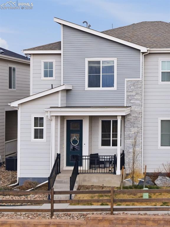 Image 36 of 50: Front Exterior Close-Up – Well-maintained exterior with contemporary finish