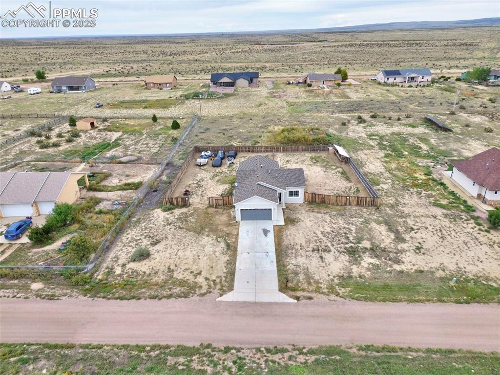 Image 21 of 29: Aerial view of sparsely populated area