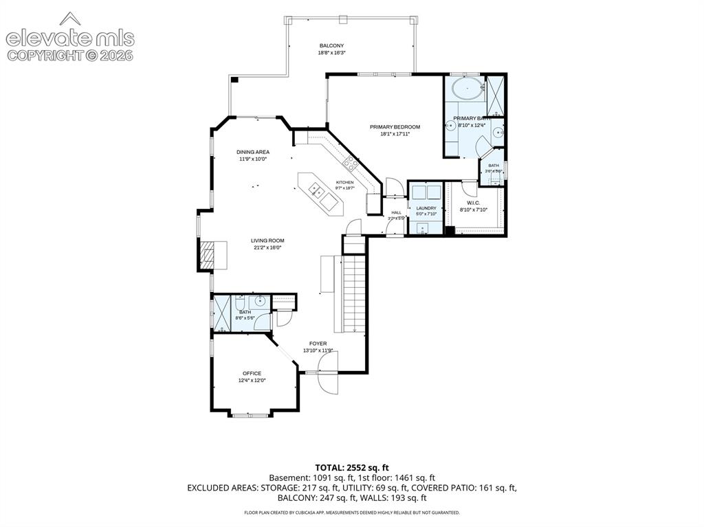 Image 35 of 36: Main Level Floor Plan