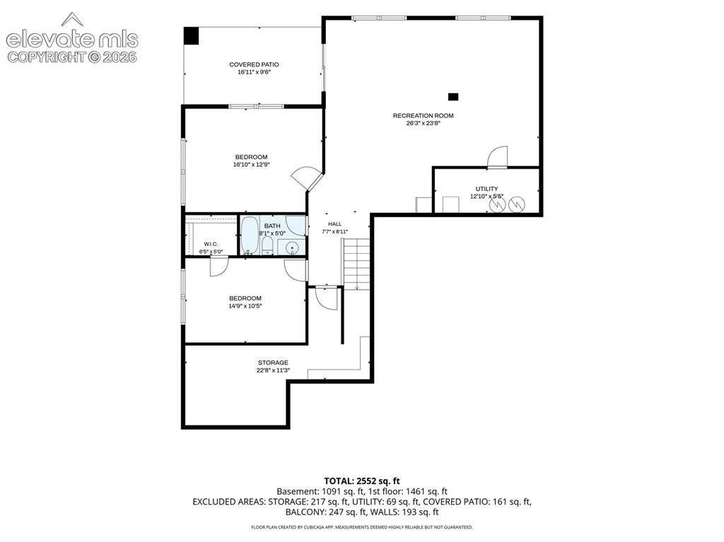 Image 36 of 36: Basement Floor Plan