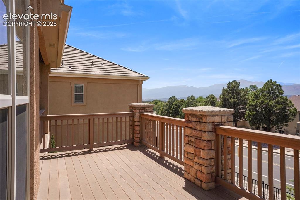 Image 9 of 36: Expanded composite deck with amazing views!