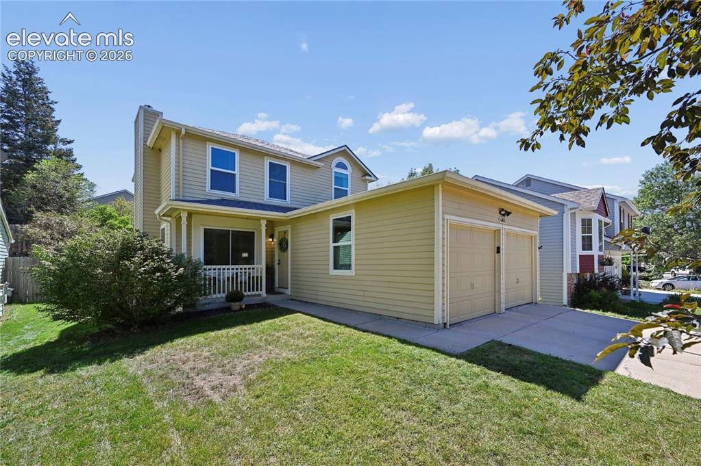 Caption: Front of the home