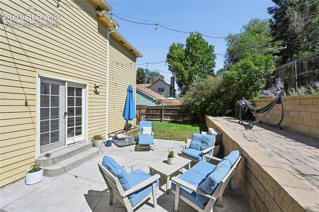 Image 16 of 48: Back Patio