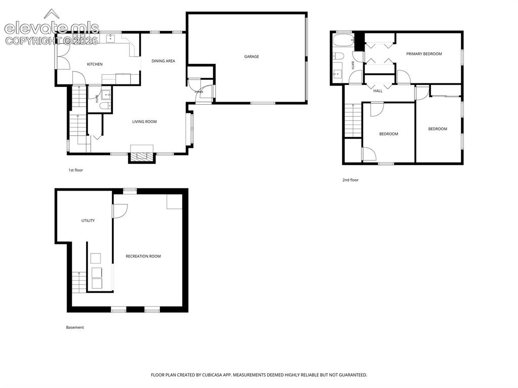 Image 44 of 48: Floor Plans for the home