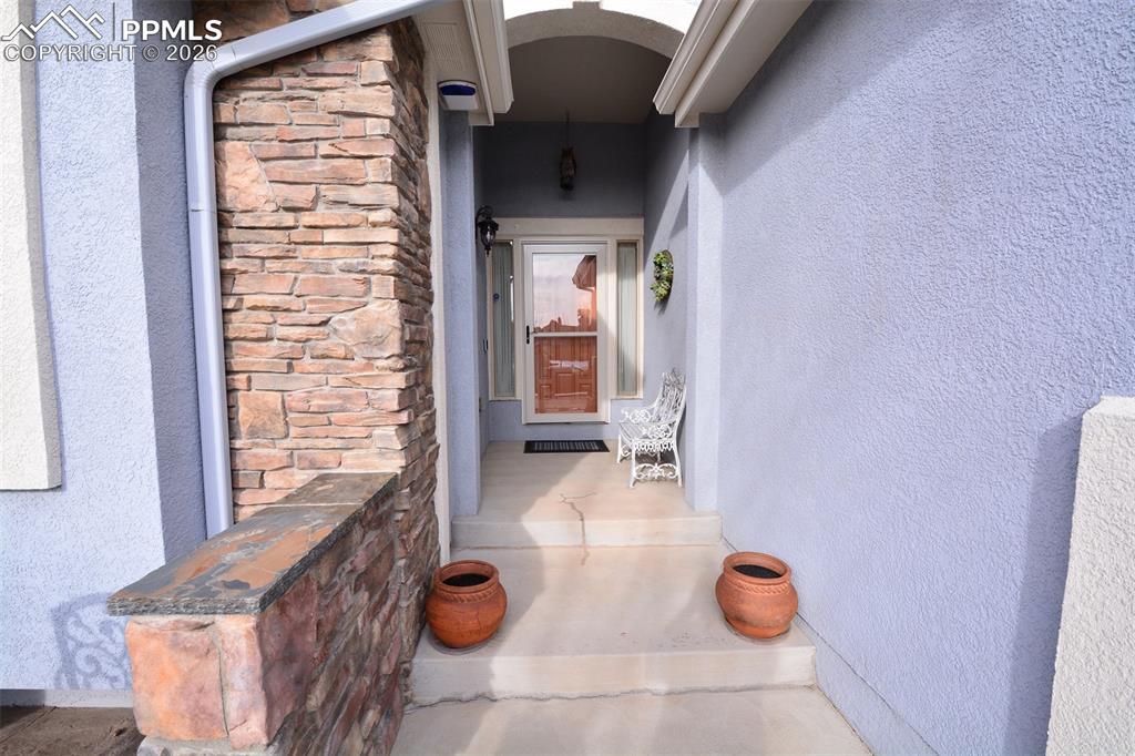 Image 2 of 43: Covered front porch