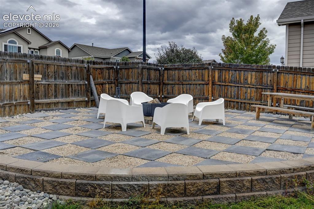 Image 39 of 49: Paver patio