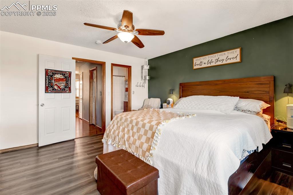 Image 11 of 35: The primary bedroom has an adjoining full bathroom