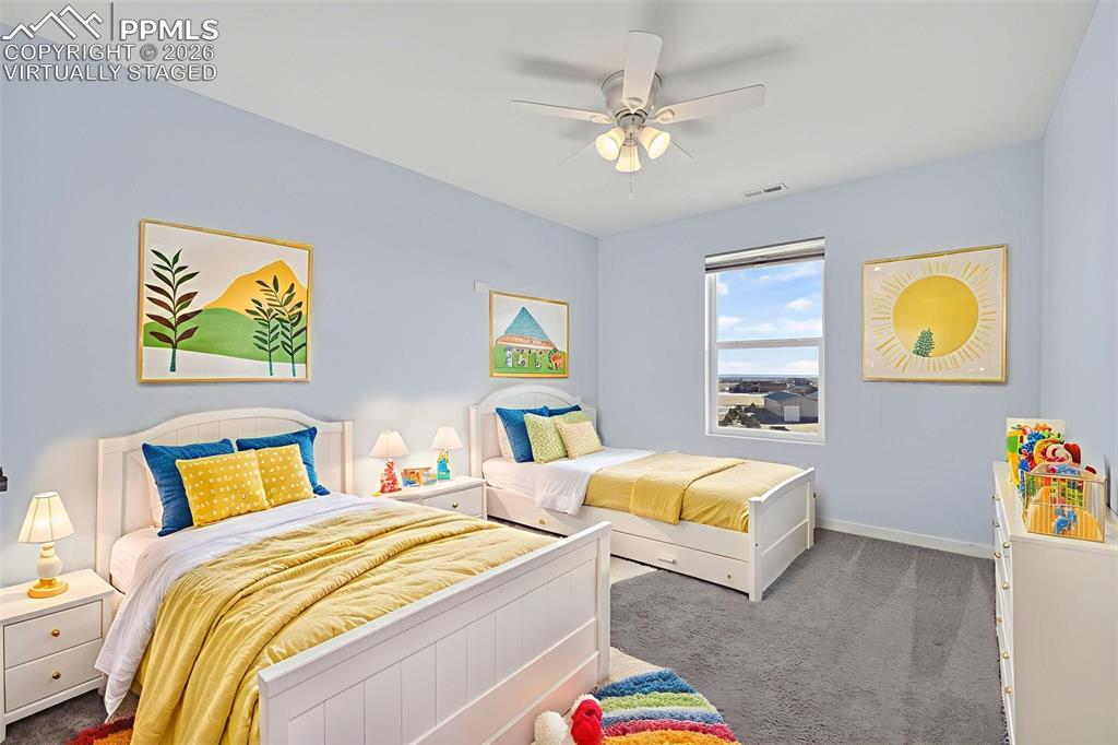 Image 31 of 46: Virtually staged Bedroom 1