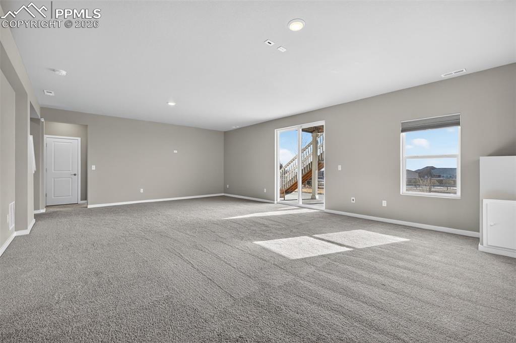 Image 38 of 46: Family Room Downstairs