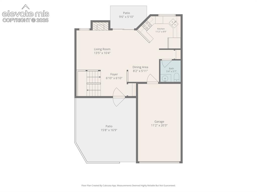 Image 42 of 44: Main Level Floor Plan