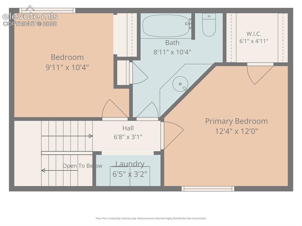 Image 43 of 44: Upper Level Floor Plan