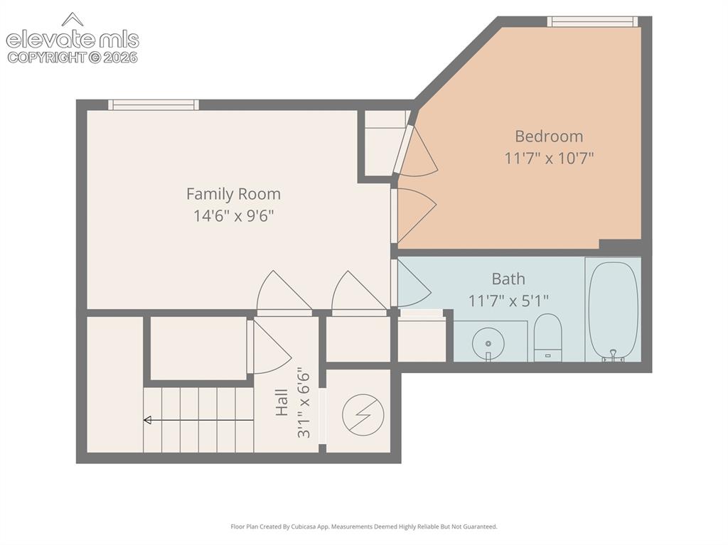 Image 44 of 44: Lower Level Floor Plan