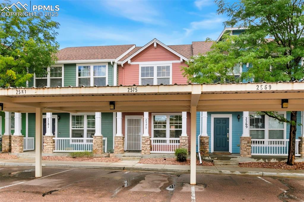 Image 3 of 26: Carport directly in front
