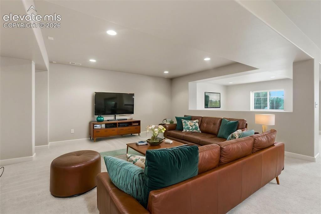 Image 36 of 50: Recreation Room - basement