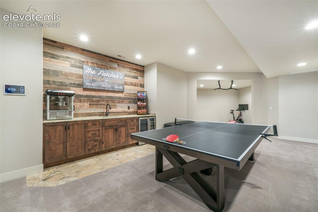 Image 43 of 50: Basement Living room
