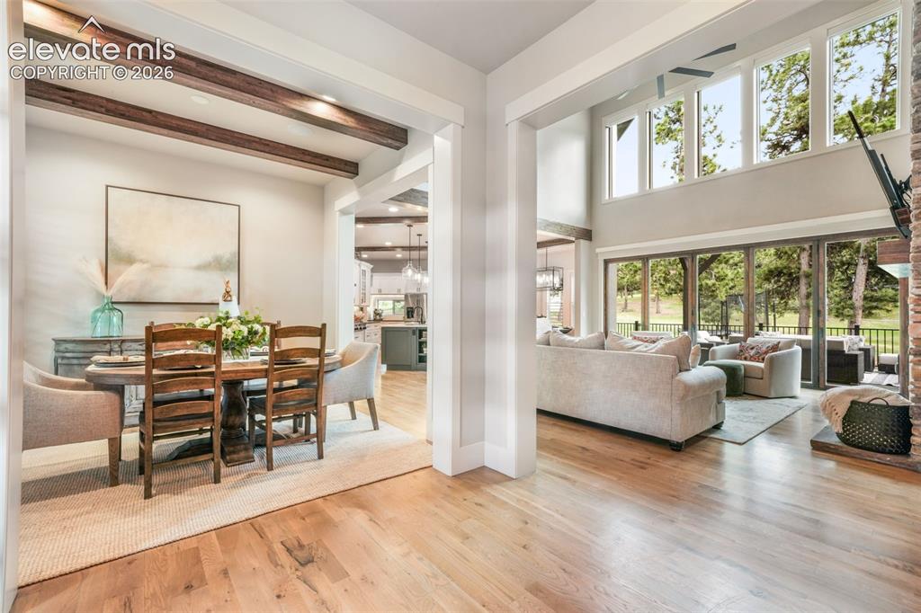 Image 6 of 50: Back of the home, Solar Panels are paid off.