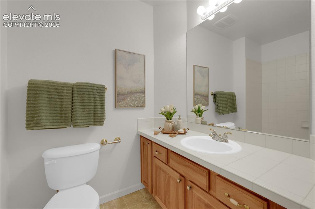 Image 23 of 35: Full bathroom in basement