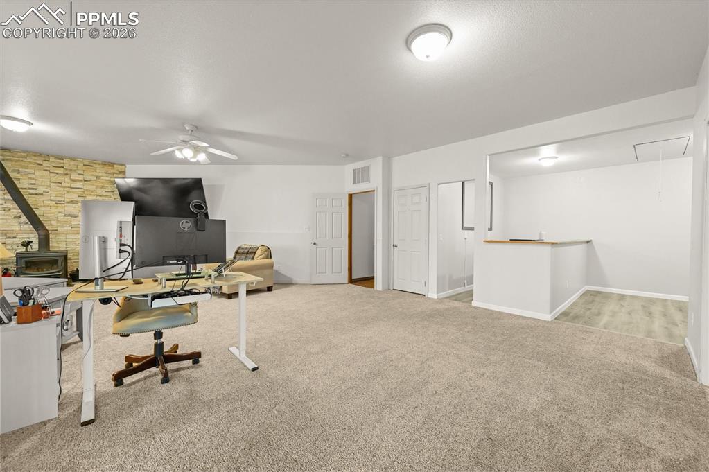Image 31 of 47: Basement Rec room