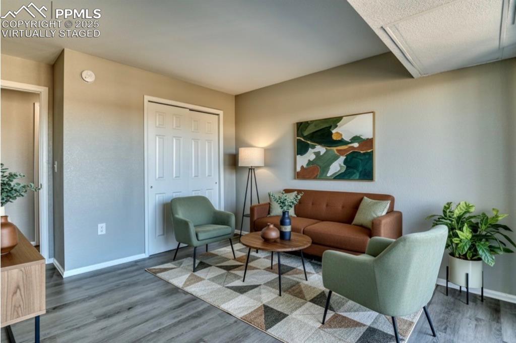 Image 18 of 44: Virtually staged as an office