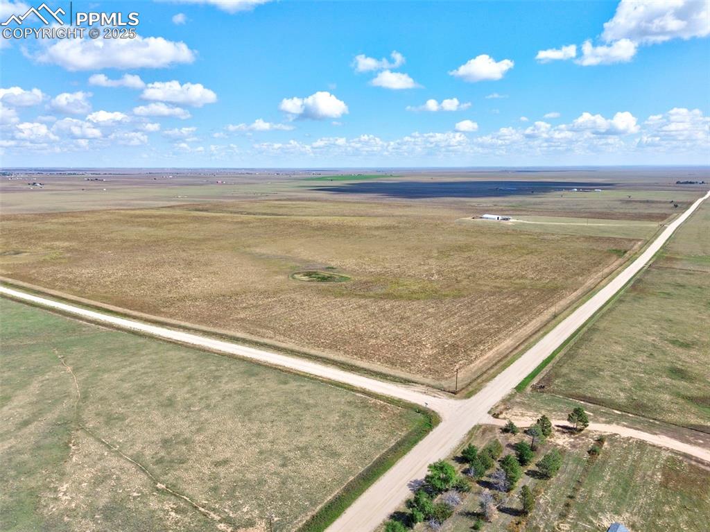 Image 16 of 31: Aerial view of sparsely populated area