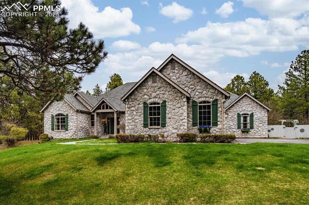 Caption: Front of Structure