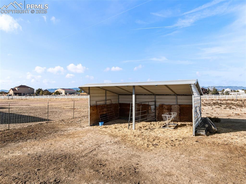 Image 38 of 41: View of outdoor structure featuring an exterior structure