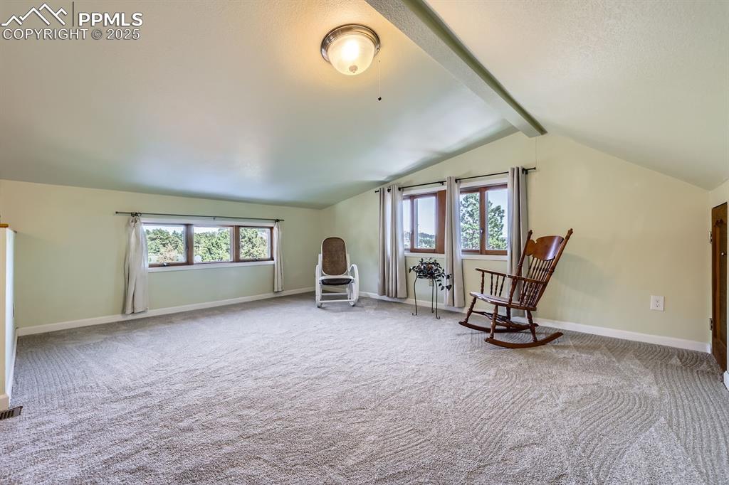 Image 21 of 38: Upper level loft/master bedroom