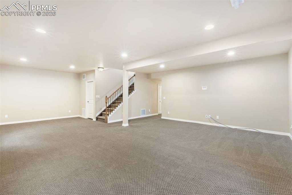 Image 20 of 36: Bright, Cheery Basement!