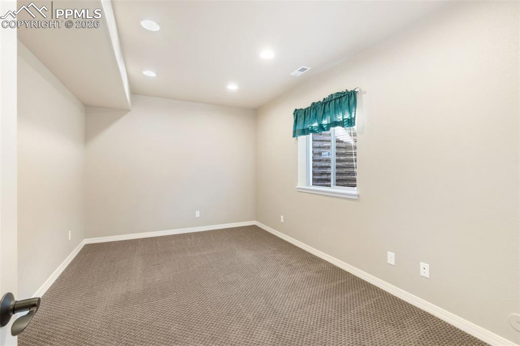 Image 22 of 36: Another View of Basement Bedroom!