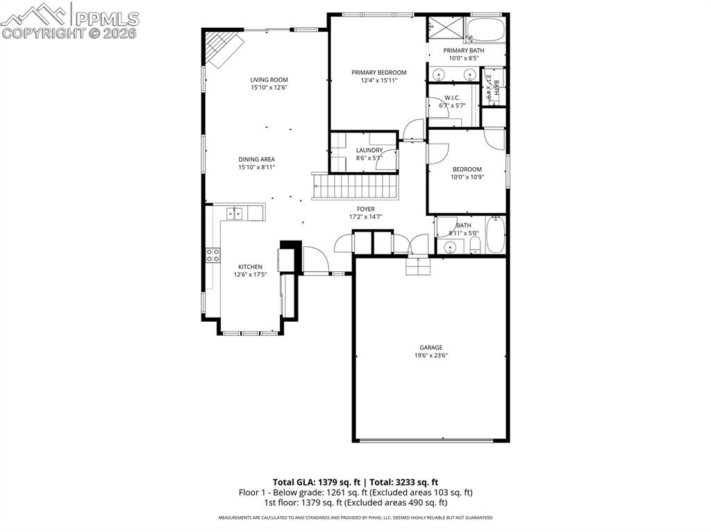 Image 35 of 36: Main Level Floor Plan!
