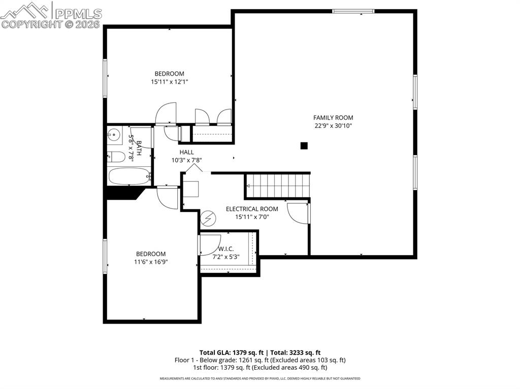 Image 36 of 36: Basement Floor Plan!