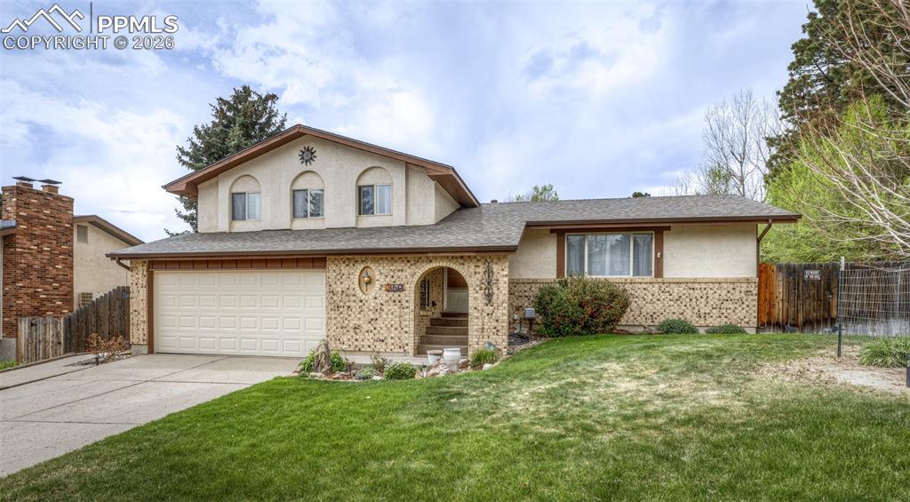 Caption: Front of Structure