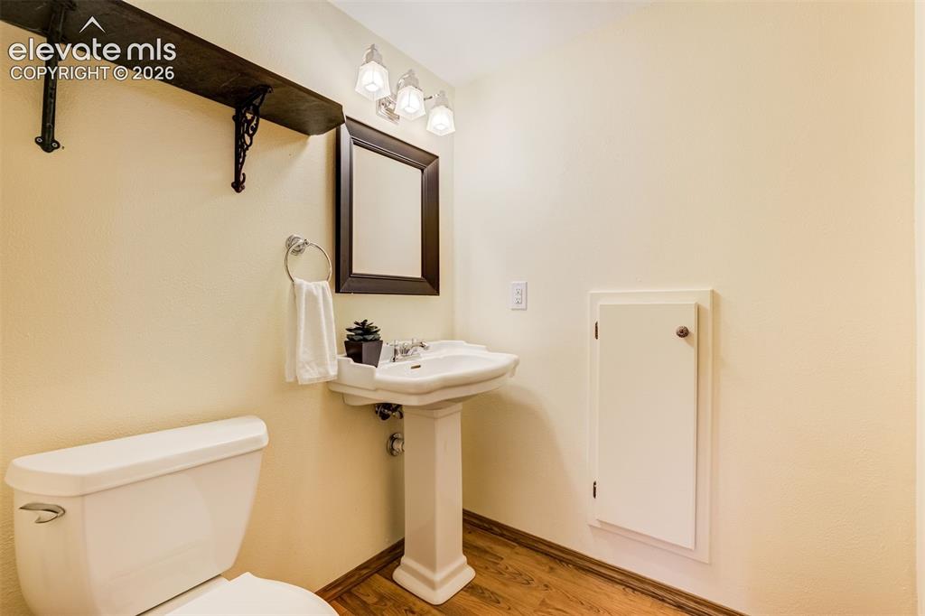 Image 21 of 38: Bathroom on the lower level. 