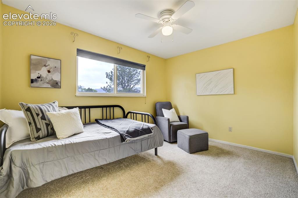 Image 29 of 38: Three upstairs bedrooms ready for kids, guests, offices, hobbies, or all th