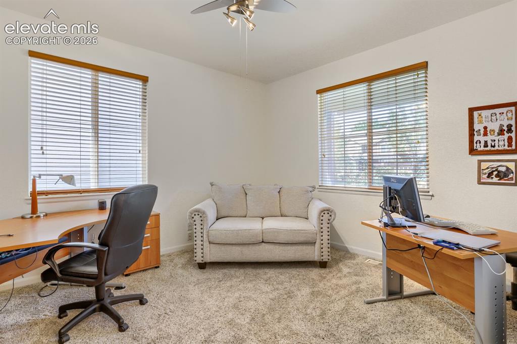 Image 11 of 23: 3rd main level bedroom or office.