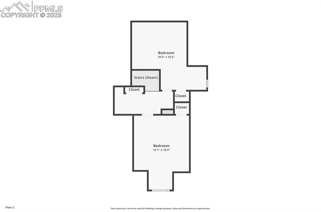 Image 48 of 49: View of floor plan / room layout